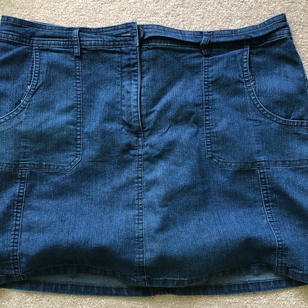 White Stag Blue Jean Skort